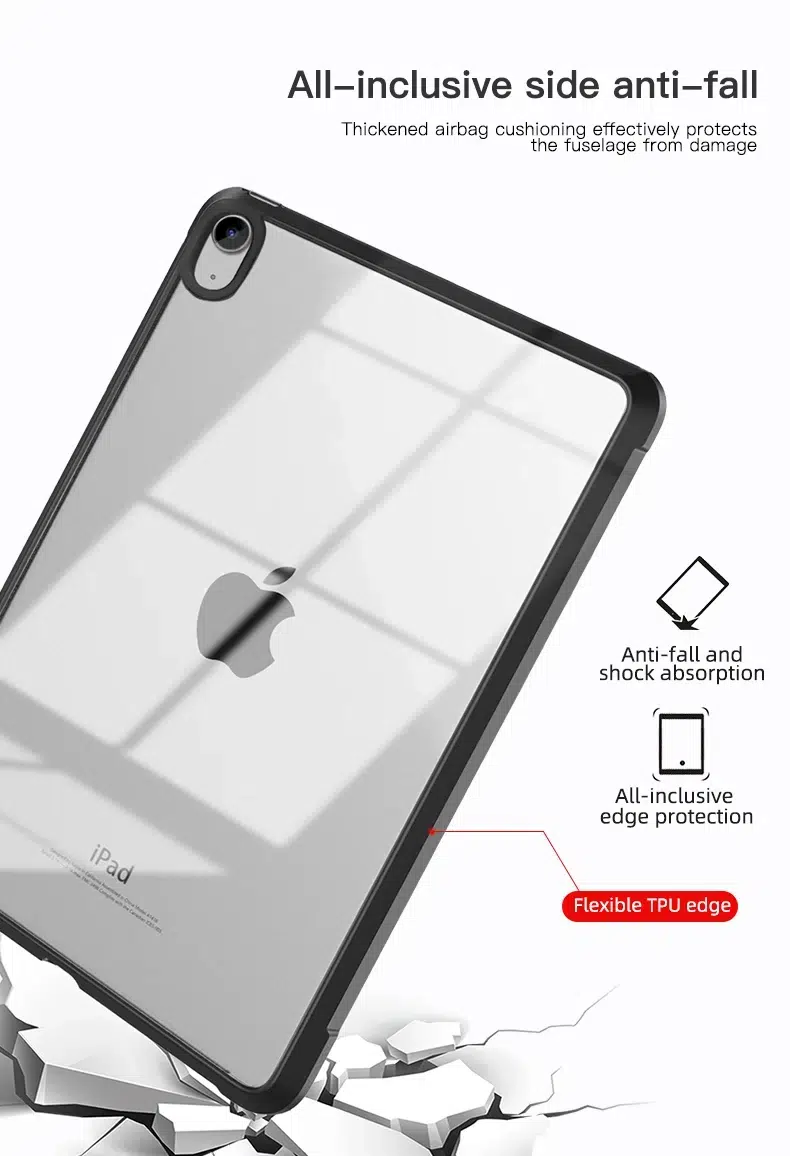 کاور مدل Transparent مناسب آیپد 10 6 کاور مدل Transparent مناسب آیپد 10