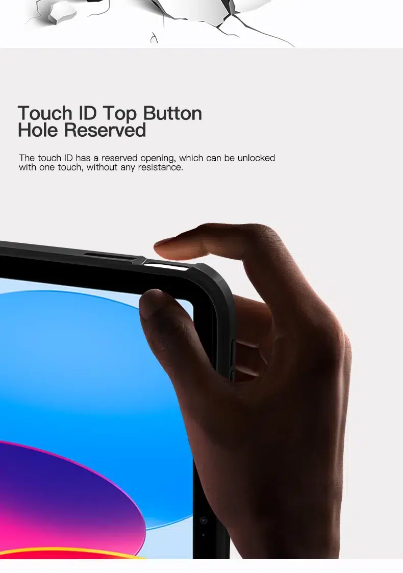 کاور مدل Transparent مناسب آیپد 10 7 کاور مدل Transparent مناسب آیپد 10