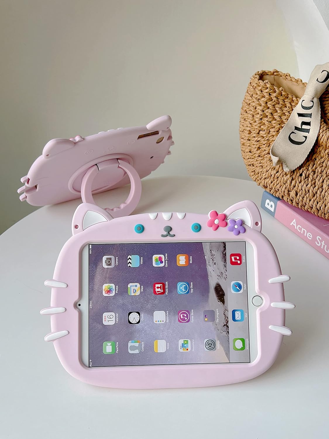 قاب مدل گربه گل 360 مناسب تبلت سامسونگ A9 Plus 6 قاب مدل گربه گل 360 مناسب تبلت سامسونگ A9 Plus