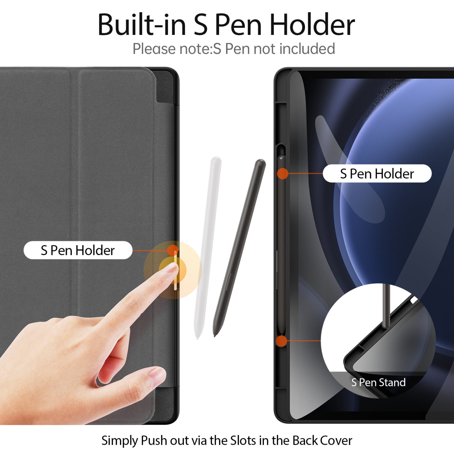 کیف کلاسوری مدل DOMO مناسب تبلت سامسونگ S9 FE Plus 5 کیف کلاسوری مدل DOMO مناسب تبلت سامسونگ S9 FE Plus