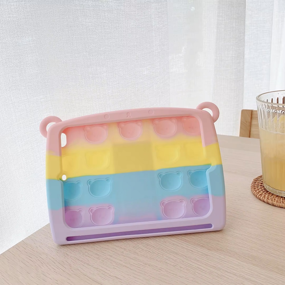 قاب فیجتی خرسی مناسب تبلت سامسونگ A7 T505 7 قاب فیجتی خرسی مناسب تبلت سامسونگ A7 T505