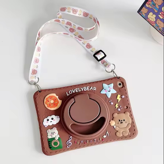 قاب مدل خرس دوست داشتنی مناسب تبلت Redmi Pad Se 5 قاب مدل خرس دوست داشتنی مناسب تبلت Redmi Pad Se