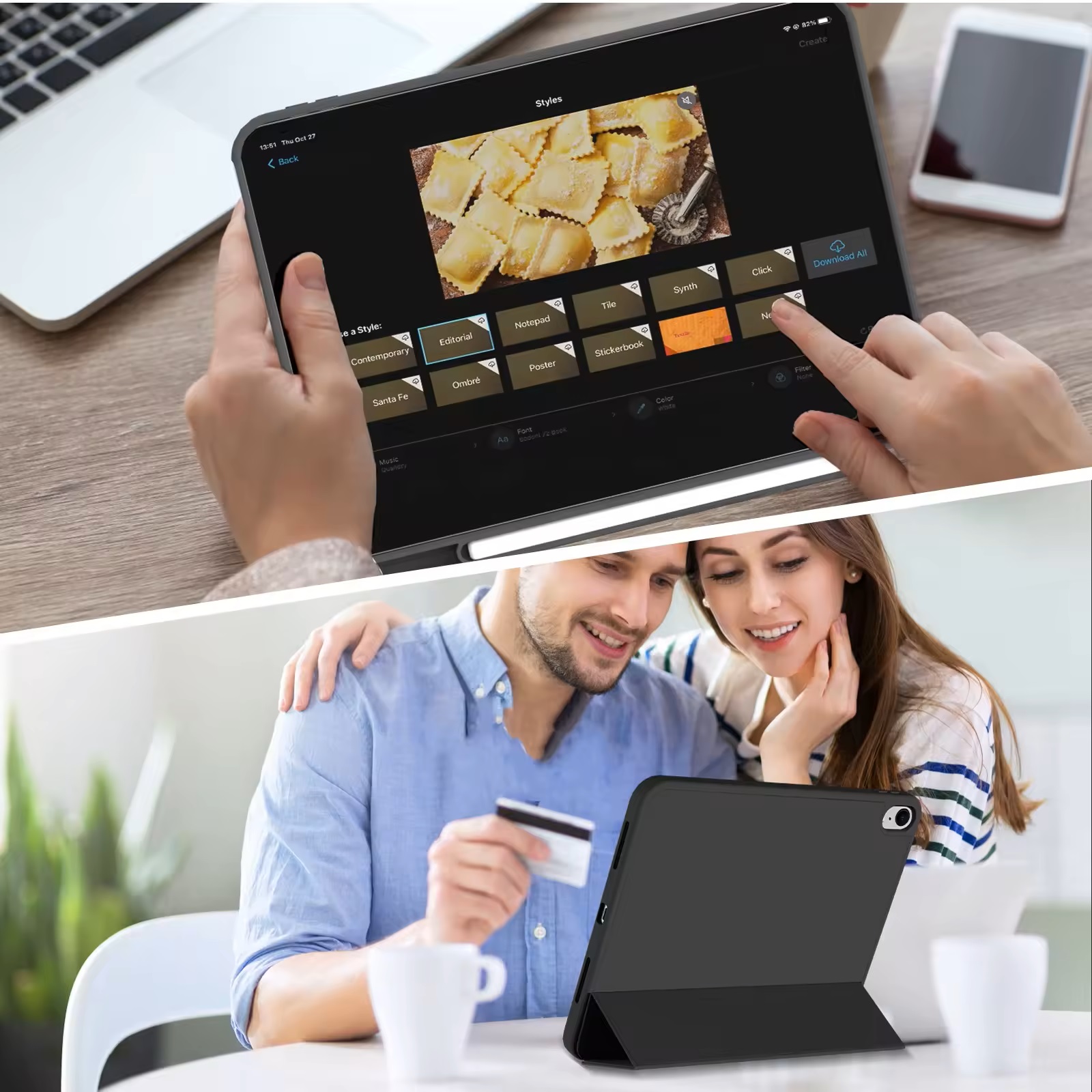 کیف کلاسوری مدل Premium مناسب اپل آیپد نسل 10 6 کیف کلاسوری مدل Premium مناسب اپل آیپد نسل 10