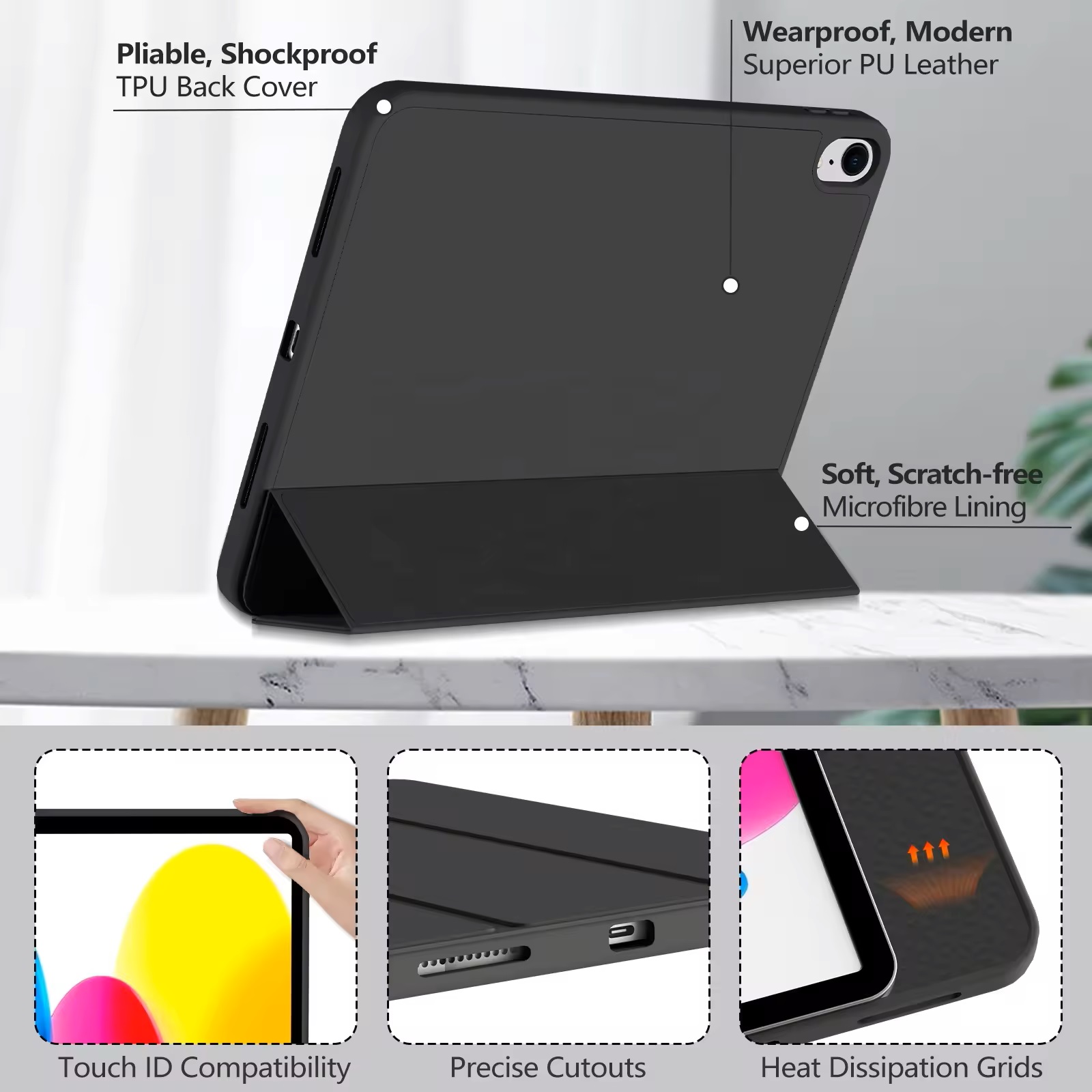 کیف کلاسوری مدل Premium مناسب اپل آیپد نسل 10 7 کیف کلاسوری مدل Premium مناسب اپل آیپد نسل 10