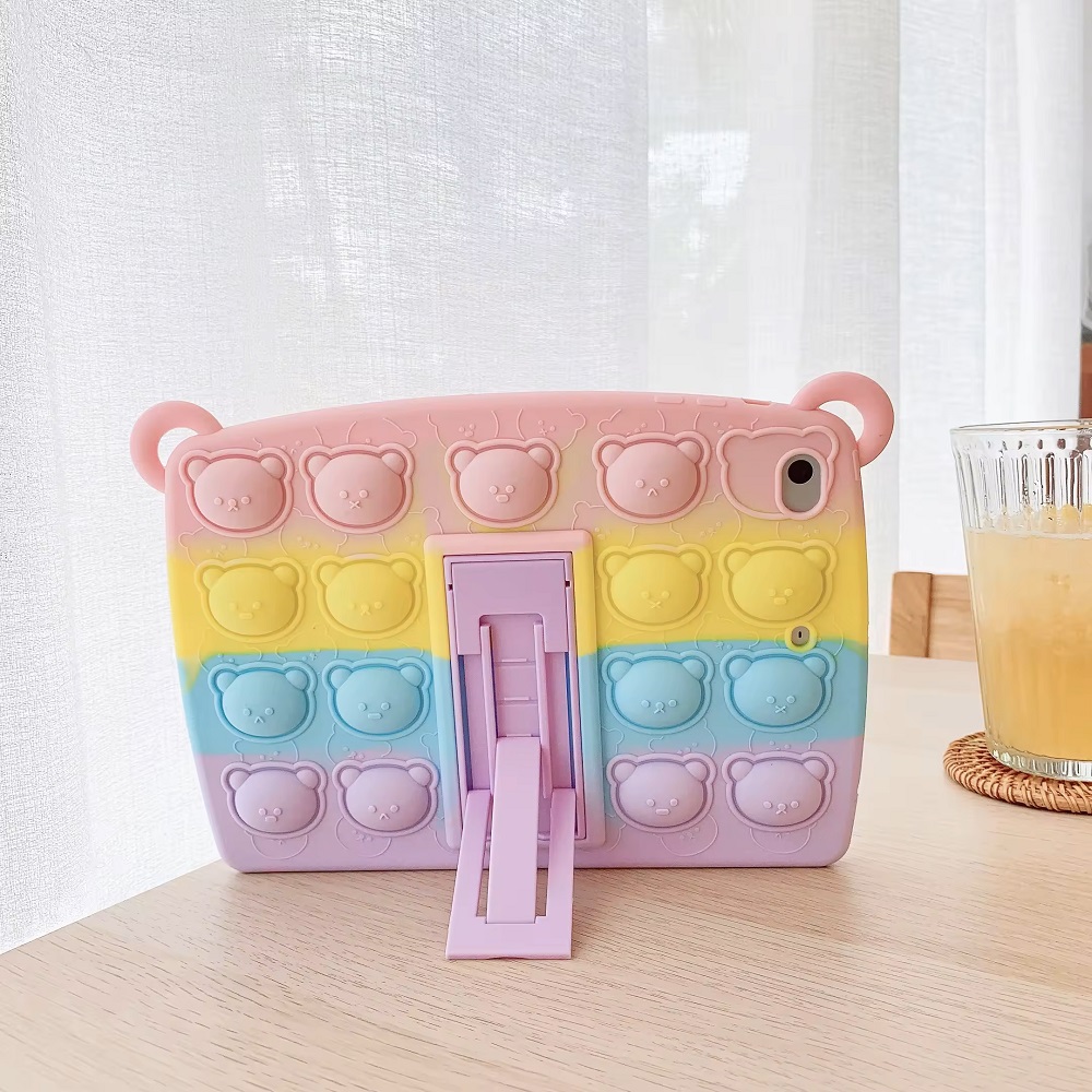 قاب فیجتی خرسی مناسب تبلت سامسونگ A7 T505 5 قاب فیجتی خرسی مناسب تبلت سامسونگ A7 T505