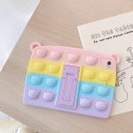 قاب فیجتی خرسی مناسب تبلت سامسونگ A7 T505 1 قاب فیجتی خرسی مناسب تبلت