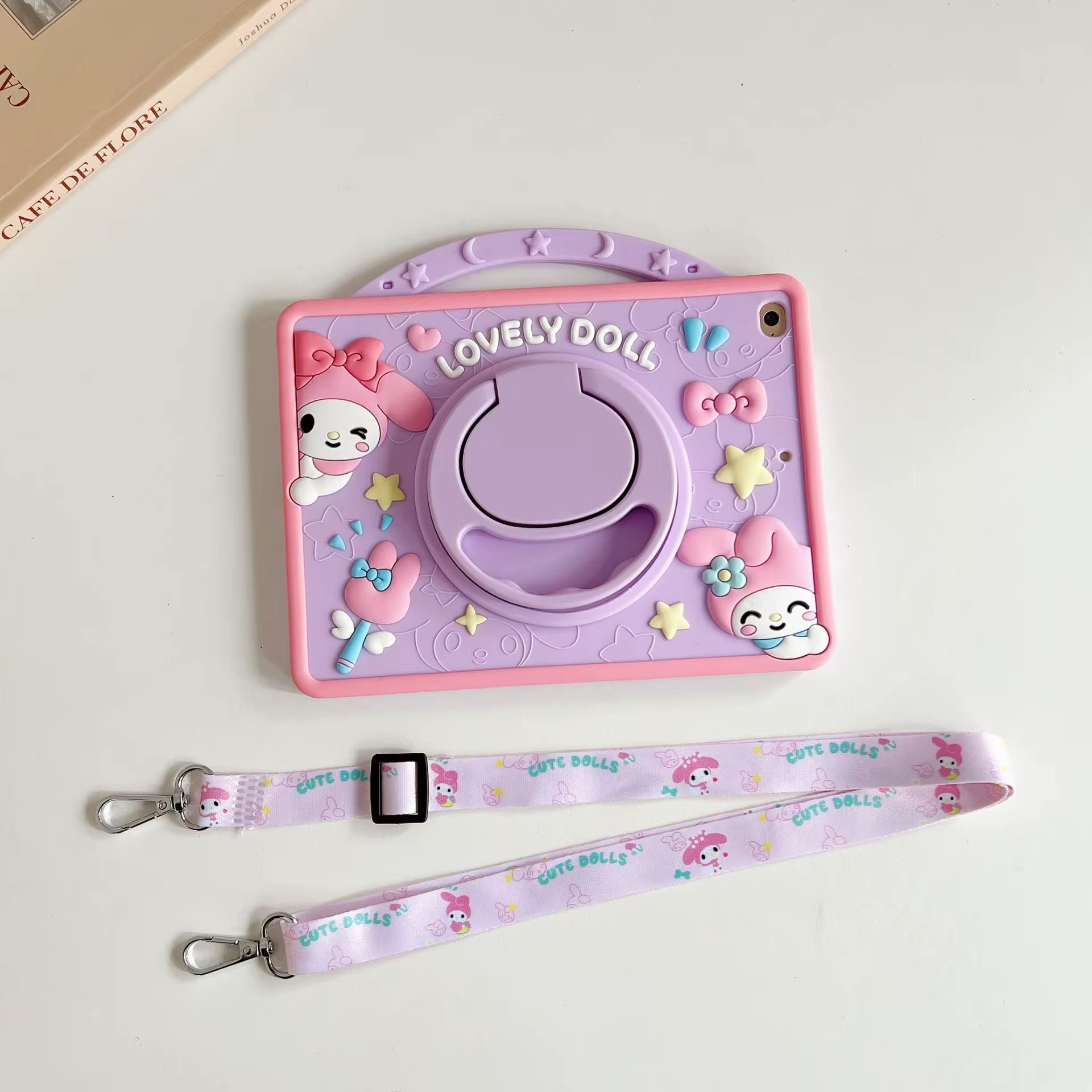 قاب مدل ملودی کیوت 360 مناسب تبلت سامسونگ A9 Plus 6 قاب مدل ملودی کیوت 360 مناسب تبلت سامسونگ A9 Plus