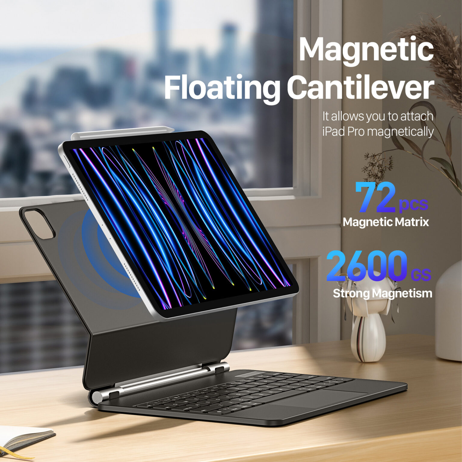 کاور کیبورد دار مدل MK Series مناسب برای آیپد ایر 6 10 کاور کیبورد دار مدل MK Series مناسب برای آیپد ایر 6