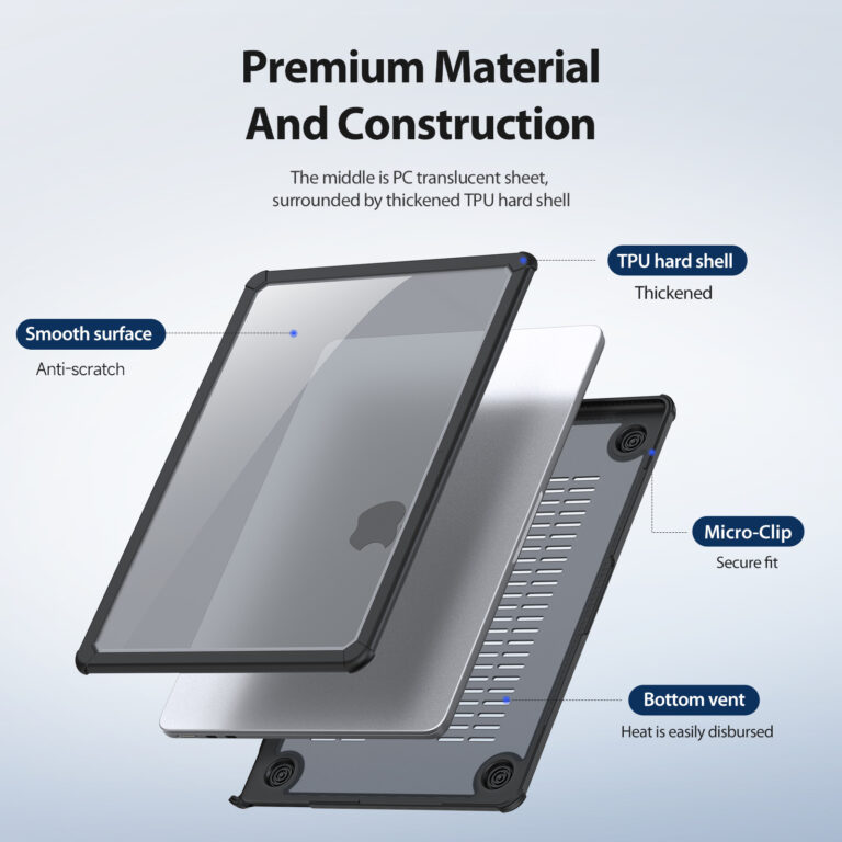 کاور دوتکه مدل LCGM مناسب برای MacBook Pro 14 اینچ 7 کاور دوتکه مدل LCGM مناسب برای MacBook Pro 14 اینچ