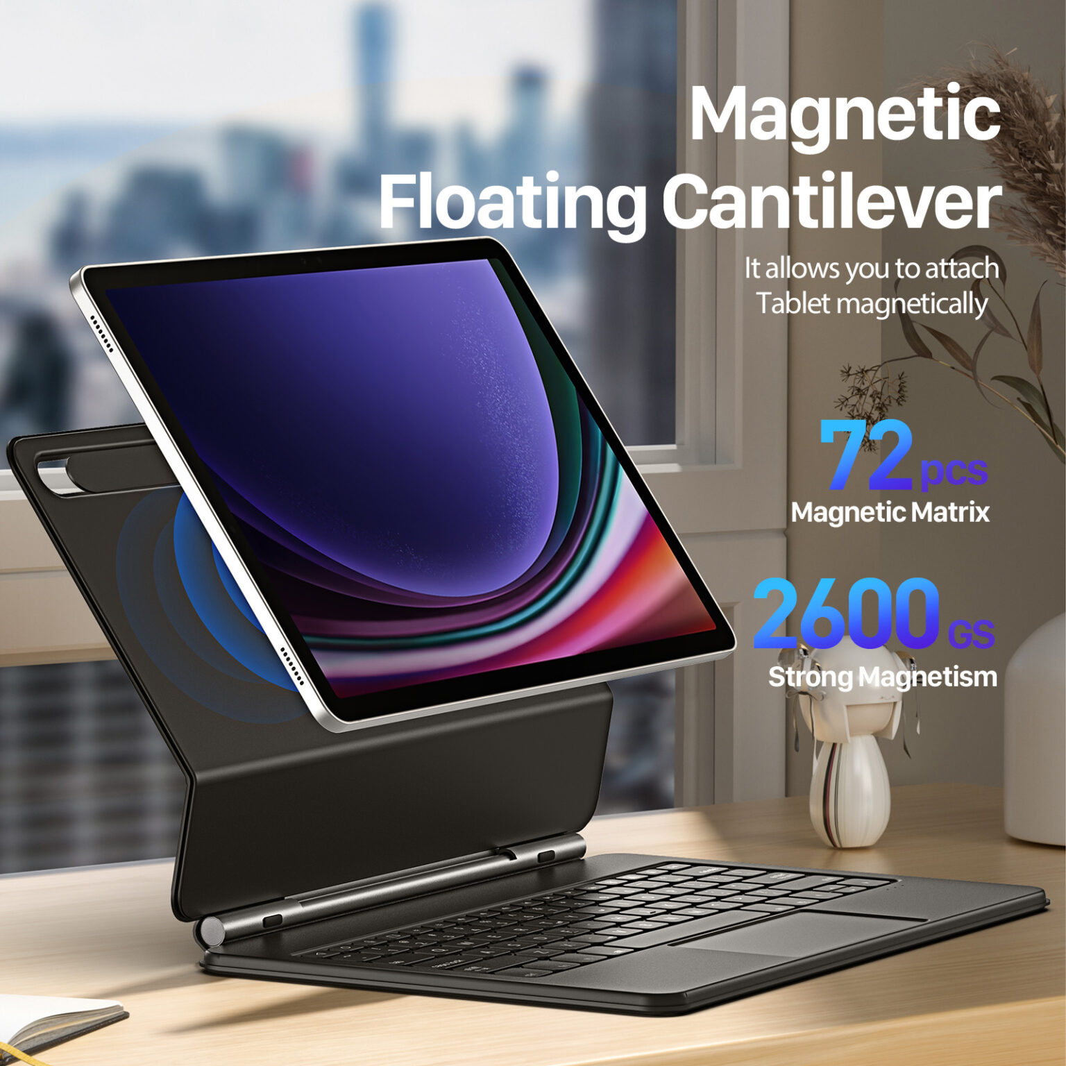 کاور کیبورد دار مدل MK Series مناسب برای تبلت سامسونگ S7/S8/S9 7 کاور کیبورد دار مدل MK Series مناسب برای تبلت سامسونگ S7/S8/S9