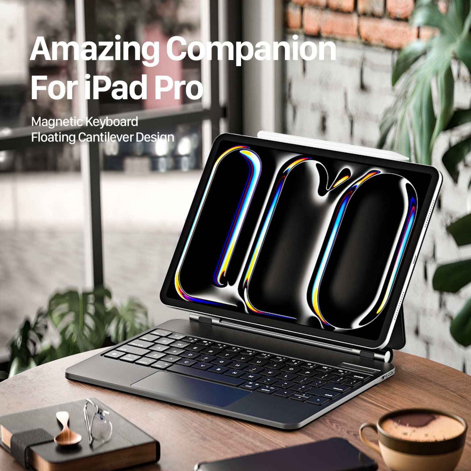 کاور کیبورد دار مدل MK Series مناسب برای آیپد پرو 11 2024 8 کاور کیبورد دار مدل MK Series مناسب برای آیپد پرو 11 2024