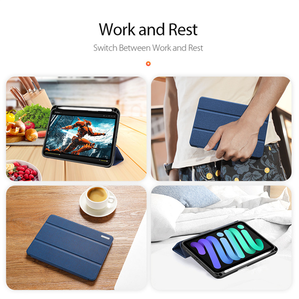 کیف کلاسوری مدل DOMO مناسب آیپد مینی نسل 6 و 7 10 کیف کلاسوری مدل DOMO مناسب آیپد مینی نسل 6 و 7